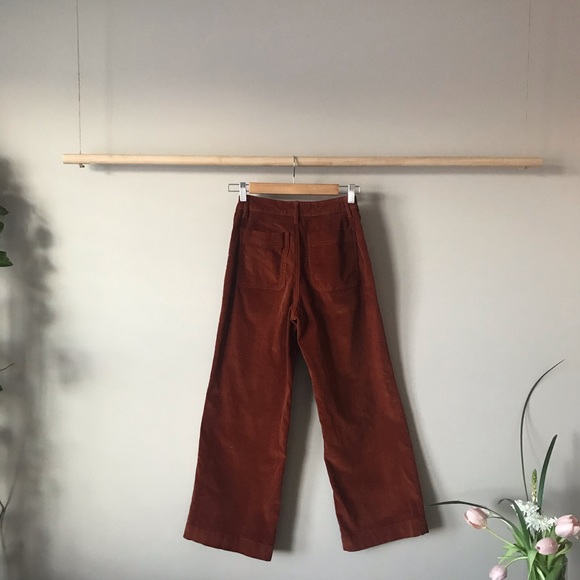 Corduroy High Rise Cropped Pants - Picture 6 of 7